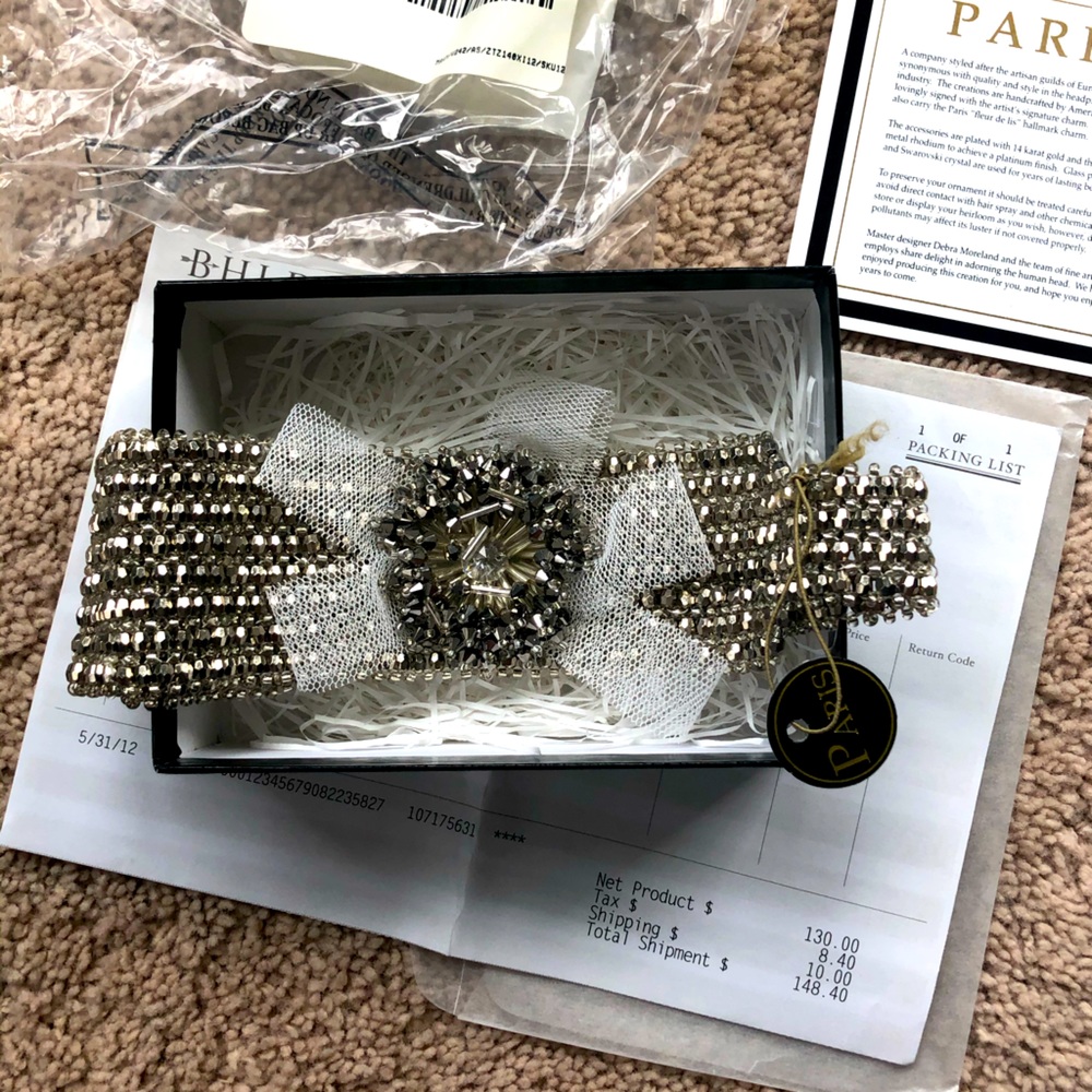 Bridal Headband-Paris by Debra Moreland